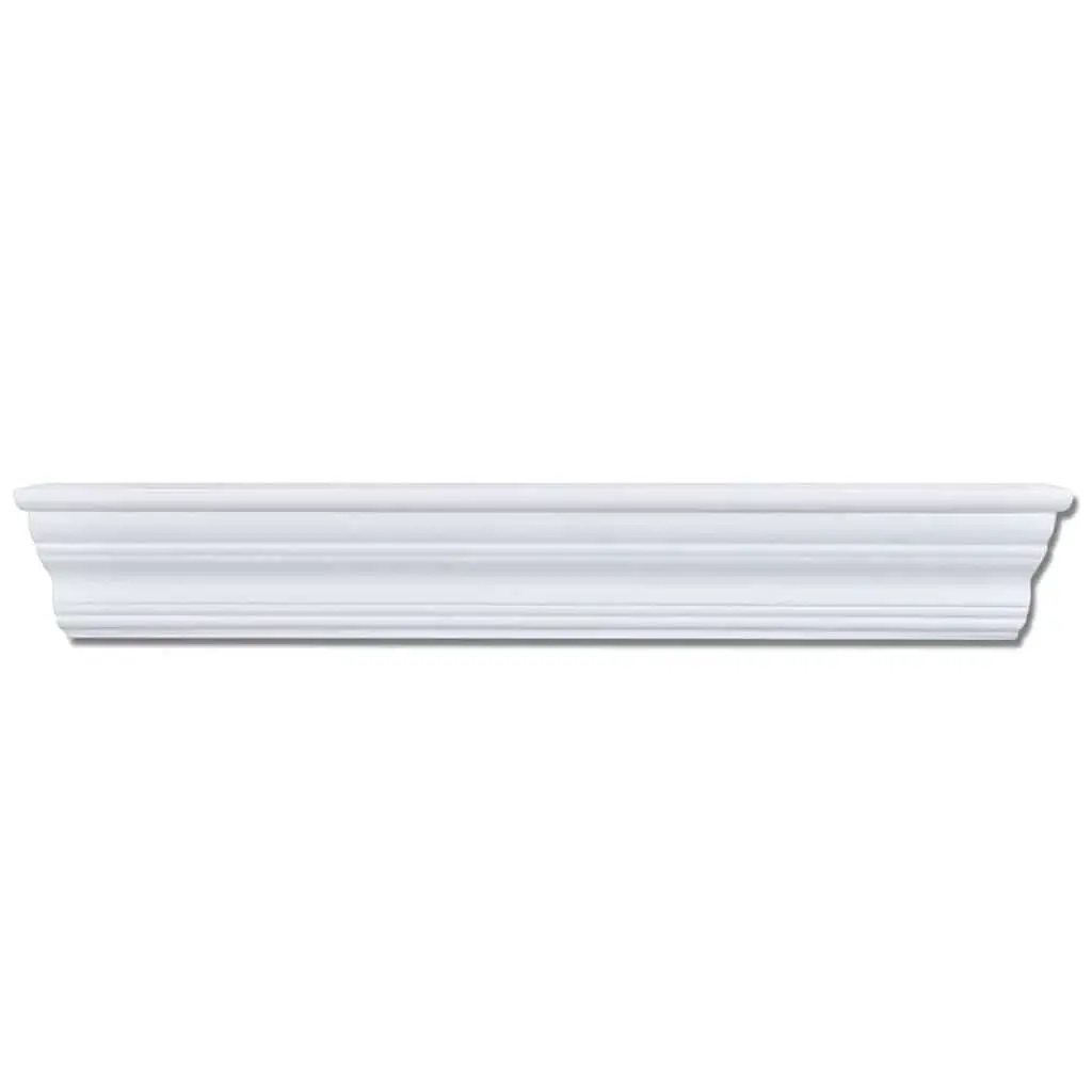 Wall Shelves White Baroque Style Floating Storage Bedroom Living Room Decor 2 Piece