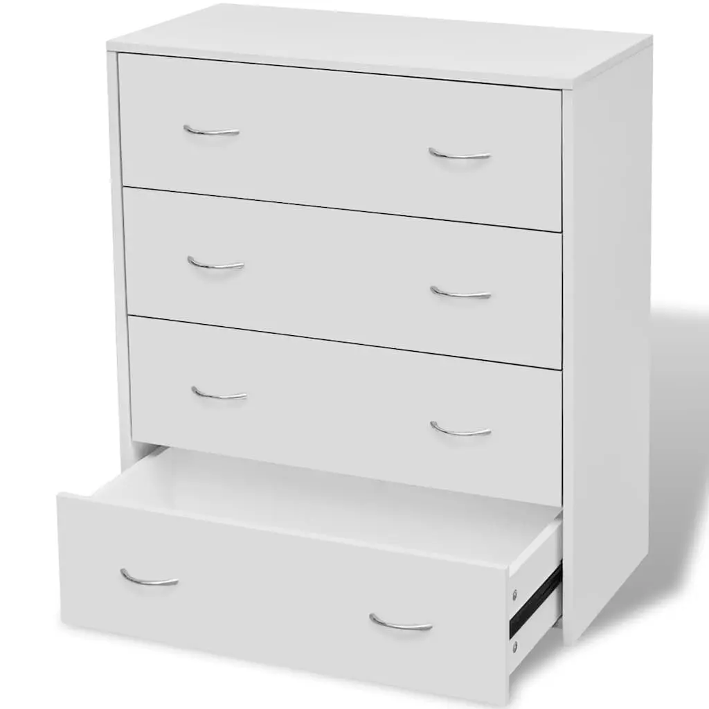 Sideboard Storage Cabinet for Living Room Hallway Dining 60 x 30.5 x 71 cm White