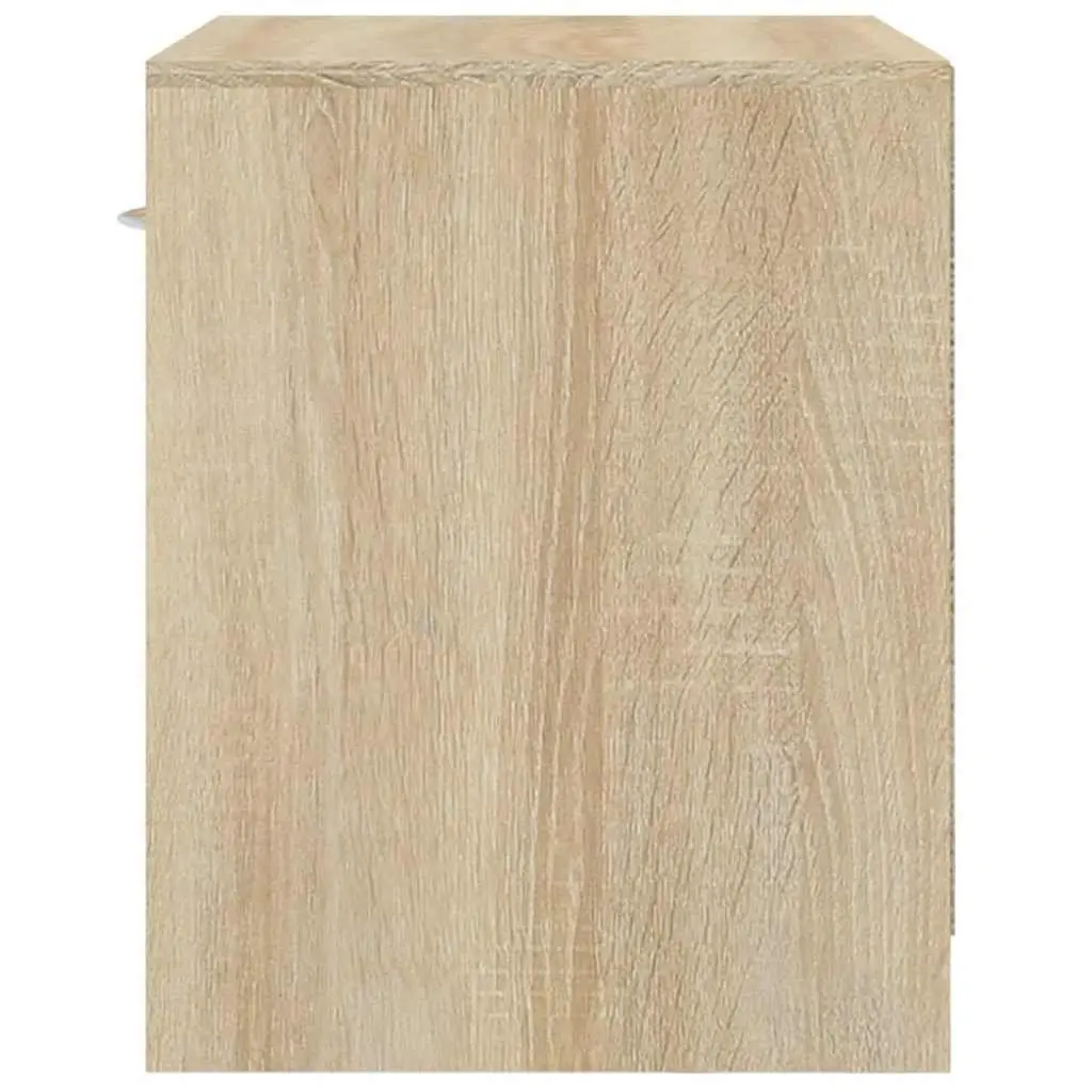 Bedside Table 2 pc Set Nightstand with Drawer Storage Cabinet Bedroom Furniture