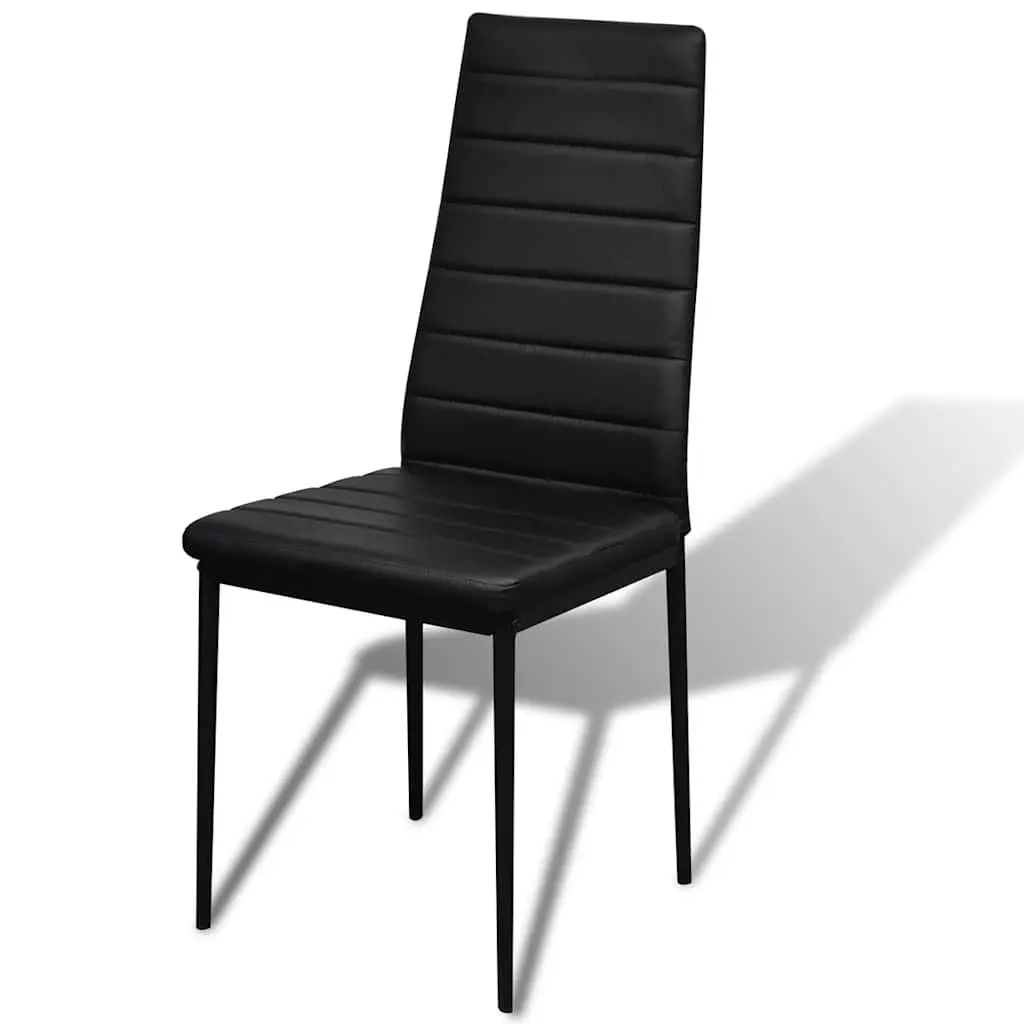 5-Piece Black Dining Set