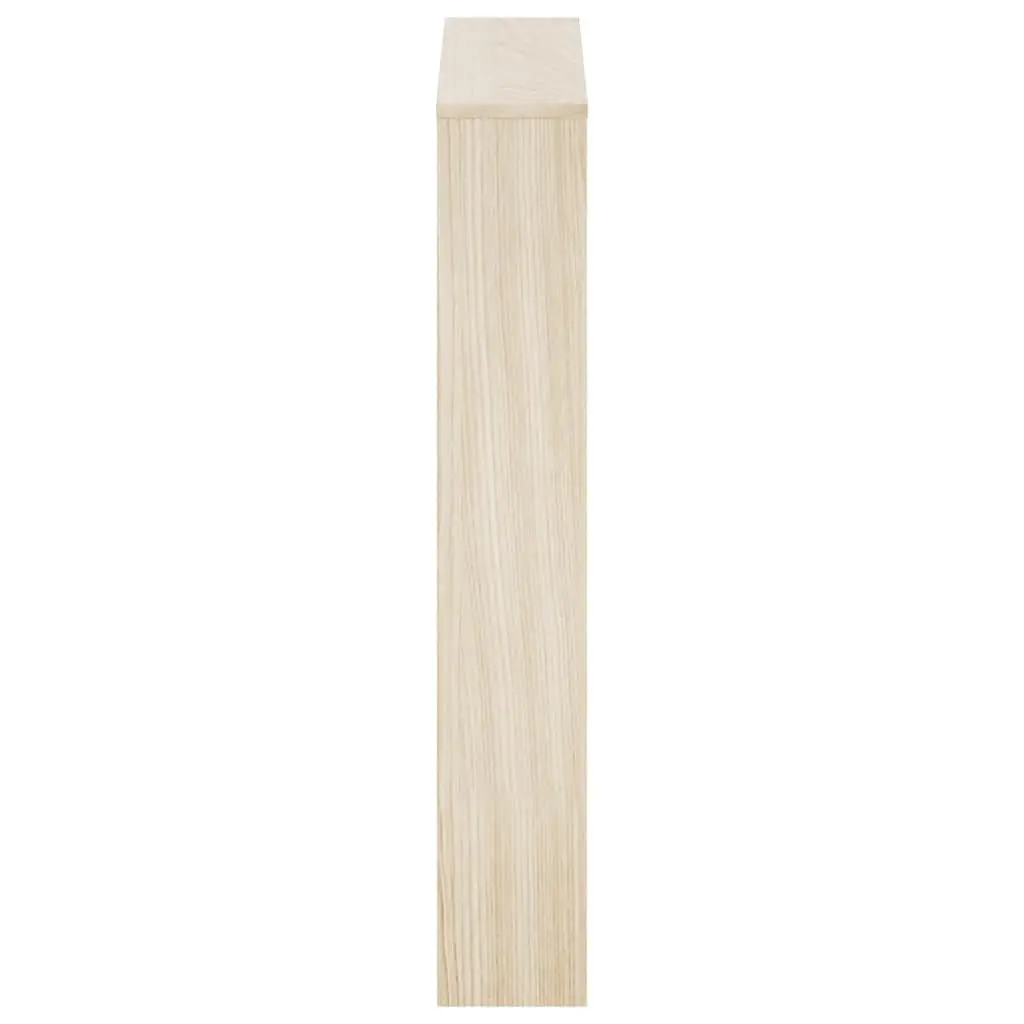 Shoe Cabinet Storage Organiser 3-Layer Mirror Oak Wall Mounted Hallway