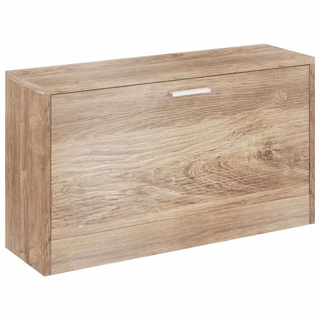 Shoe Storage Bench Entryway Seating 80 x 24 x 45 cm Brown