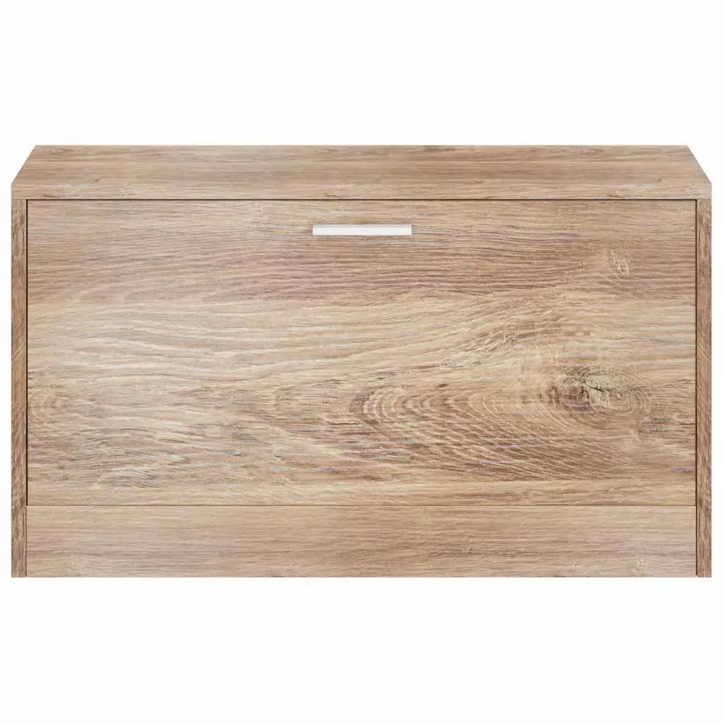 Shoe Storage Bench Entryway Seating 80 x 24 x 45 cm Brown