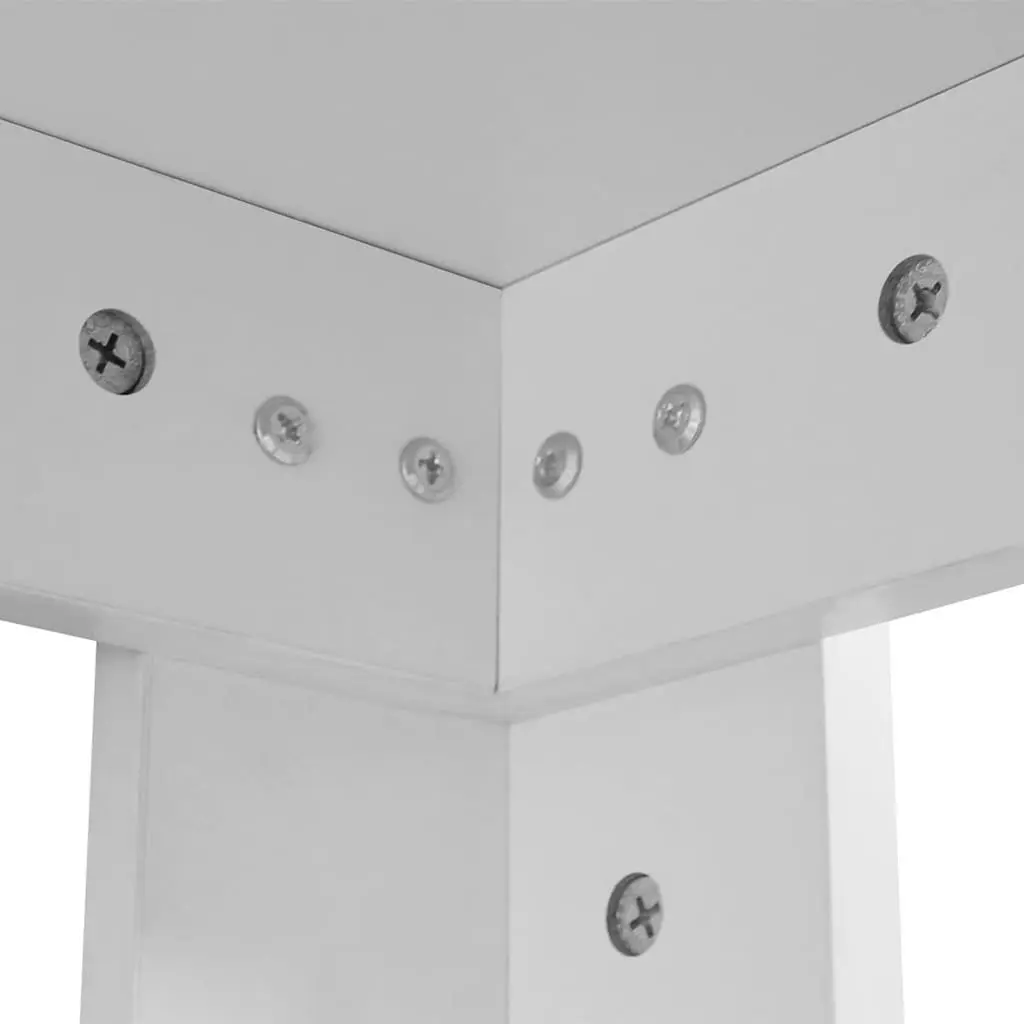 White Dining Table 140x80 cm