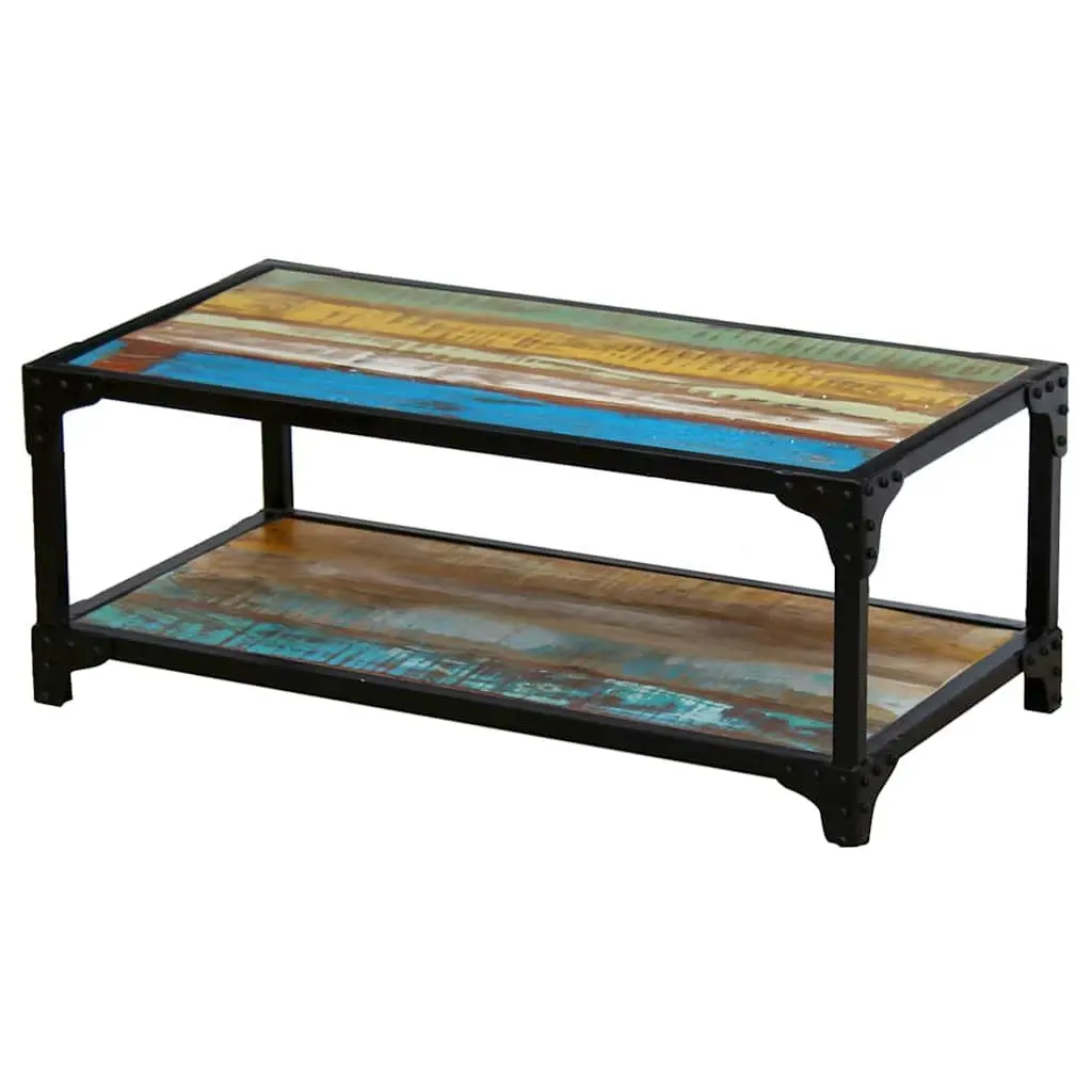Vintage Coffee Table with Storage Space