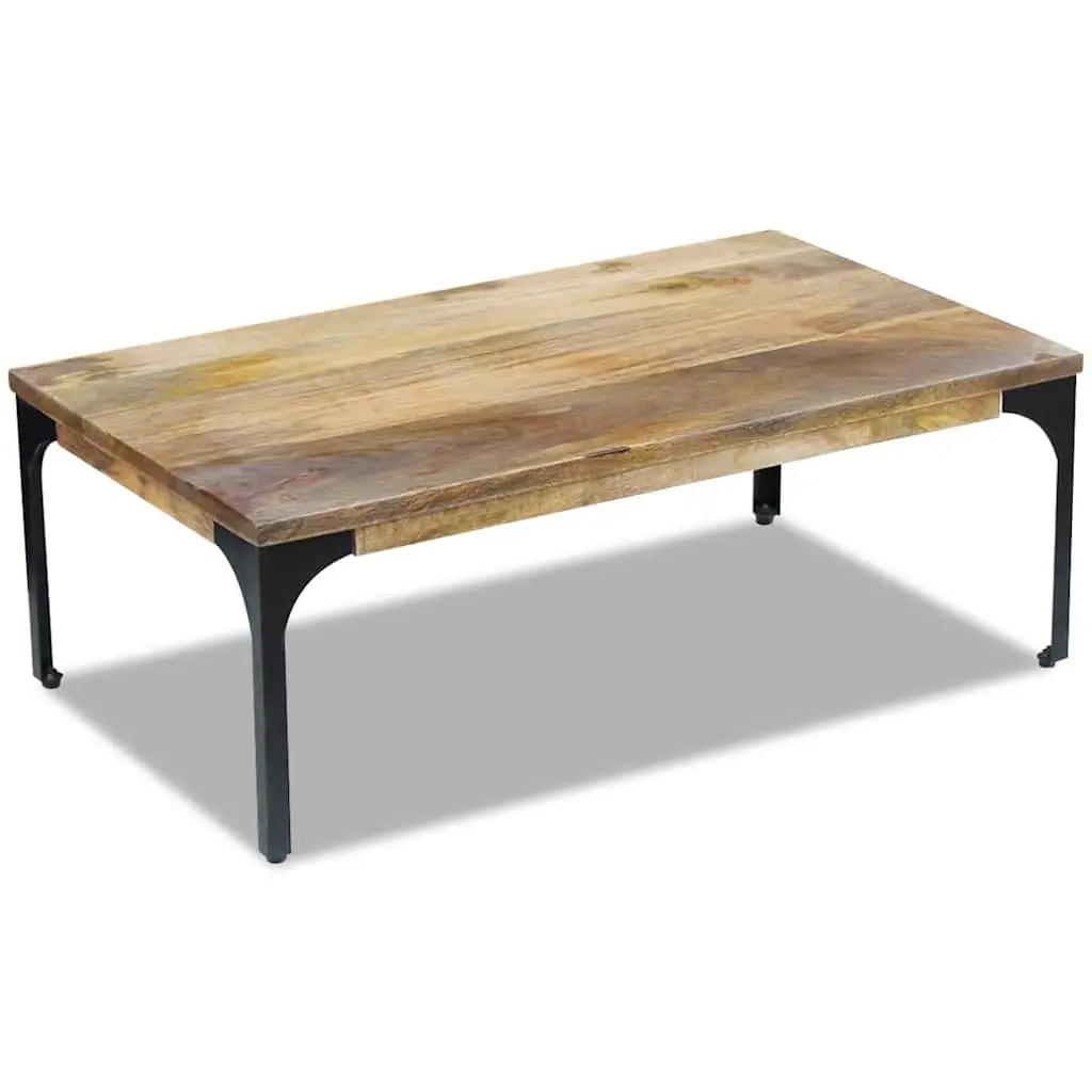 Brown Coffee Table with Solid Build