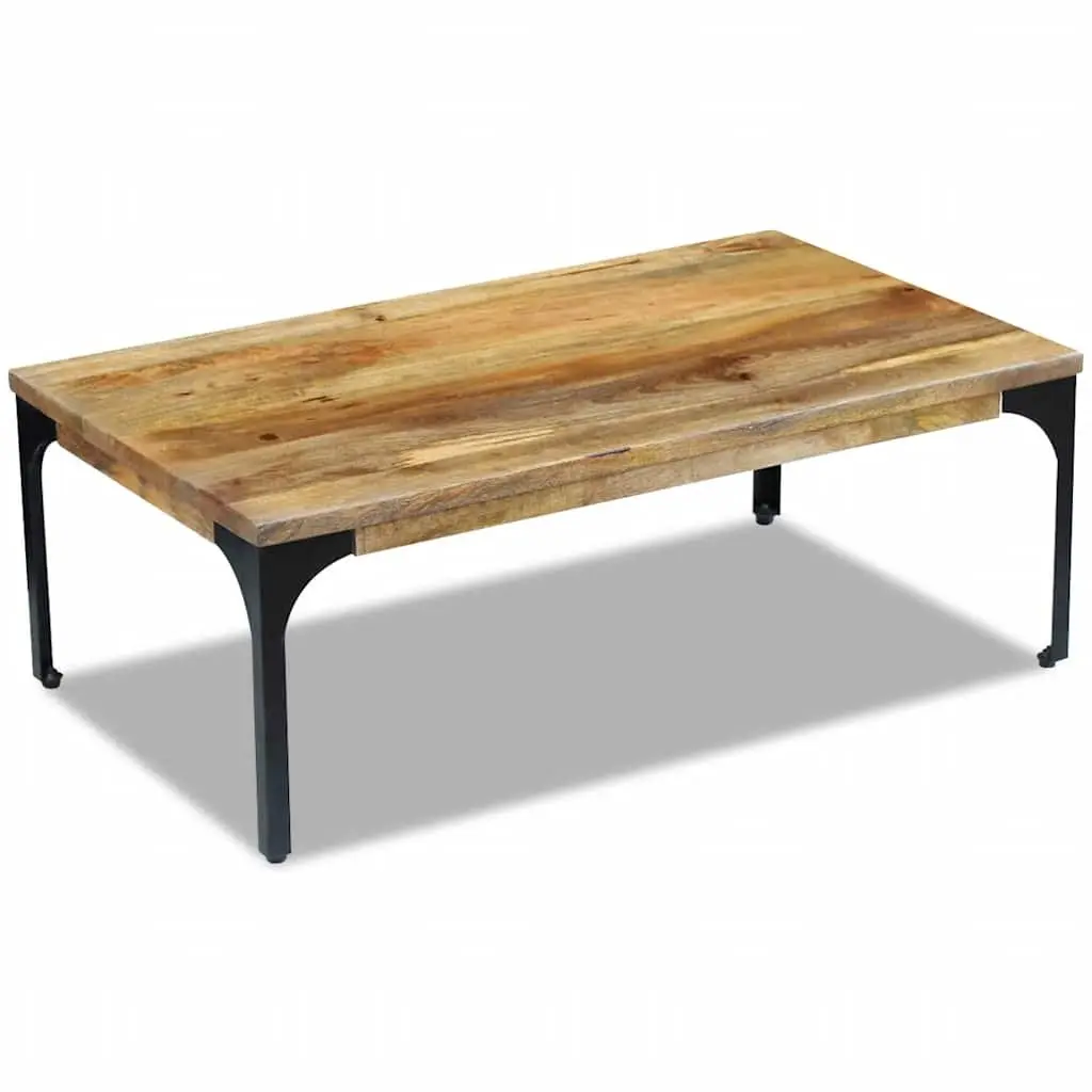Brown Coffee Table with Solid Build