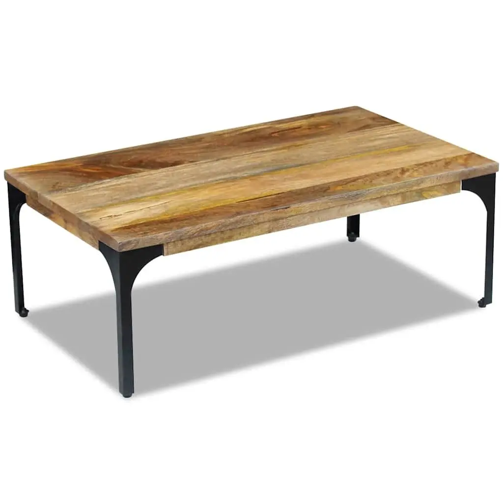 Brown Coffee Table with Solid Build