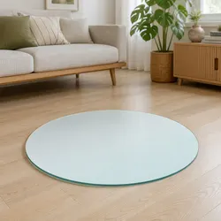Reliable 900mm Round Tempered Glass Table Top