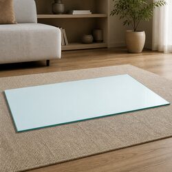 Reliable Tempered Glass Table Top 1200x650mm for Daily Use
