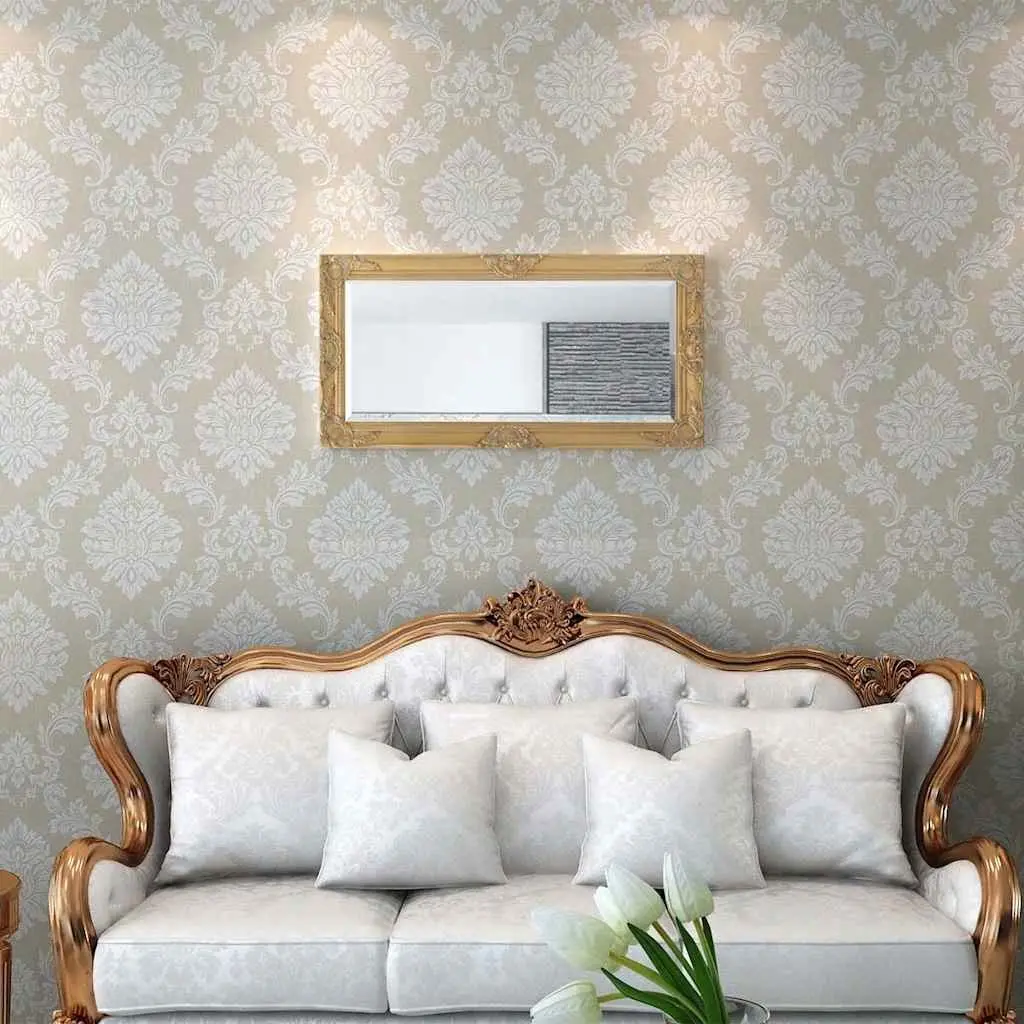 Wall Mirror Ornate Decorative Baroque Style Bevelled Edge 100x50cm Gold Frame