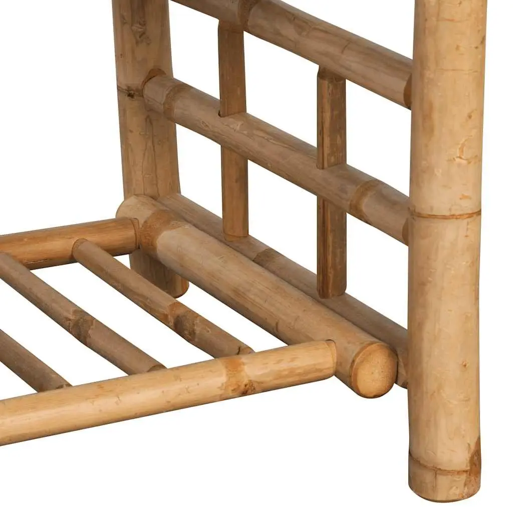 Bamboo Coffee Table Living Room Accent Furniture 90x50x45cm Brown