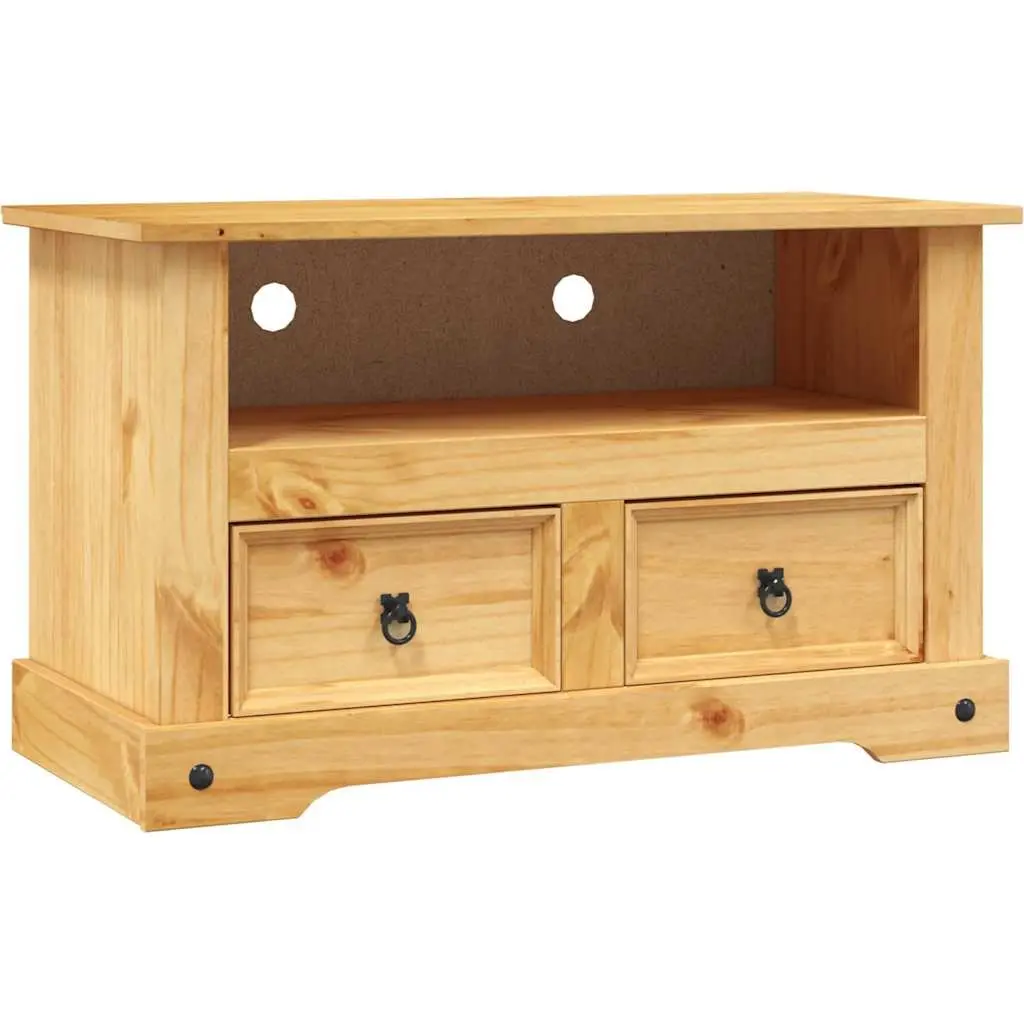 TV Cabinet Mexican Pine Corona Range Rustic TV Stand Entertainment Unit