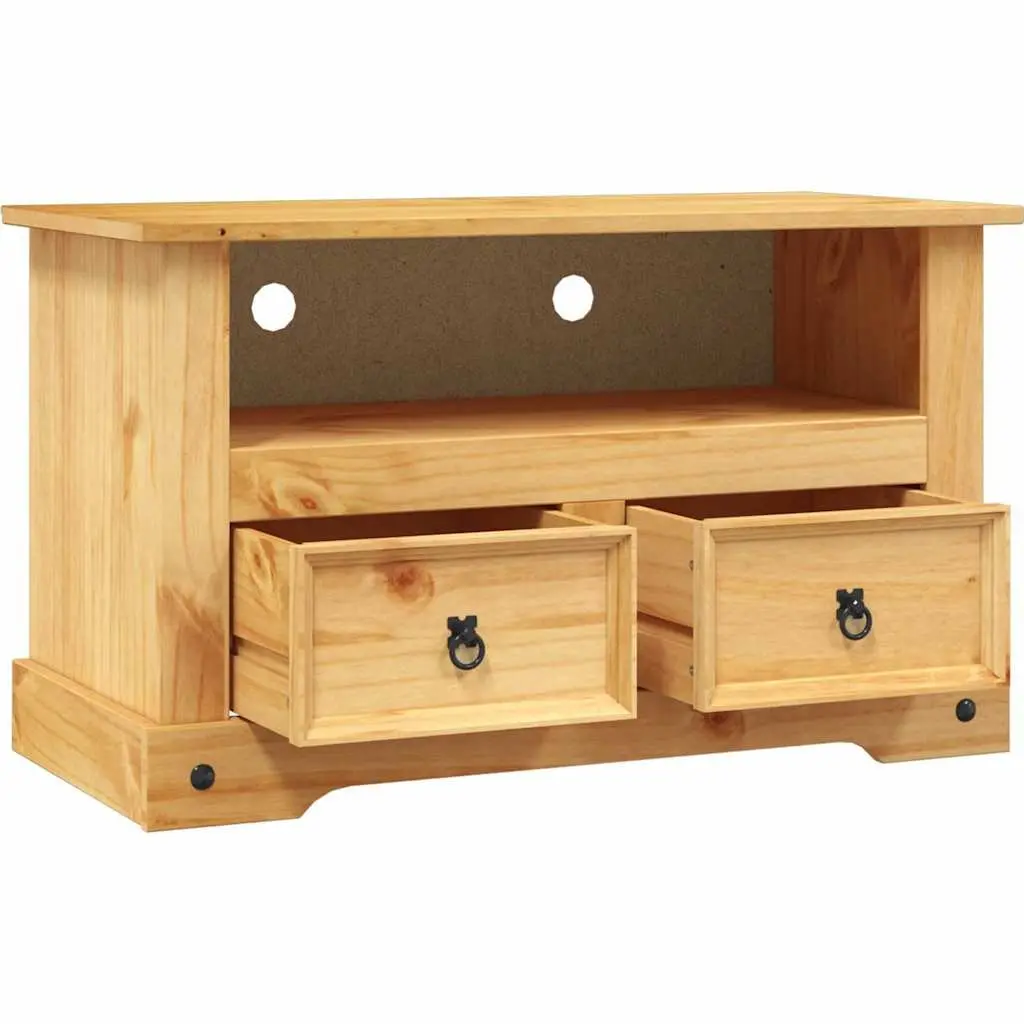 TV Cabinet Mexican Pine Corona Range Rustic TV Stand Entertainment Unit