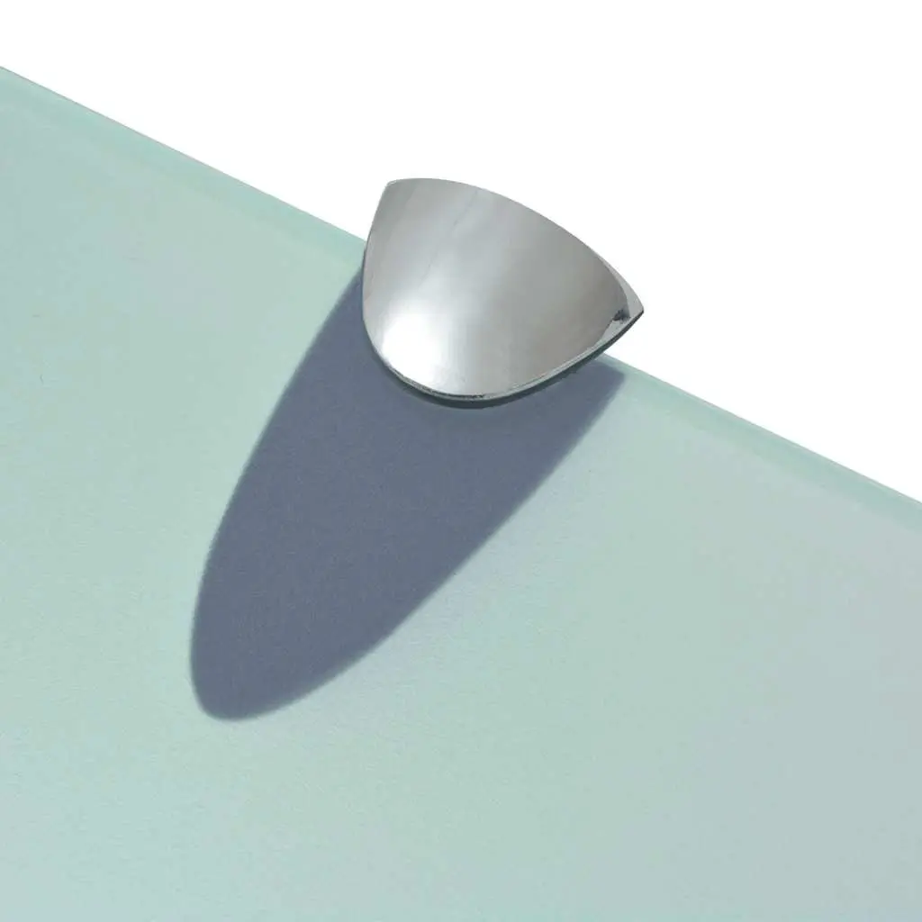 Floating Wall Shelf Transparent Glass 50x10 cm Modern Display Ledge