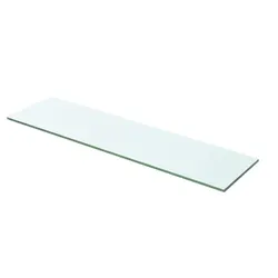 Reliable Clear Glass Shelf Panel 60x12 cm for Everyday Use