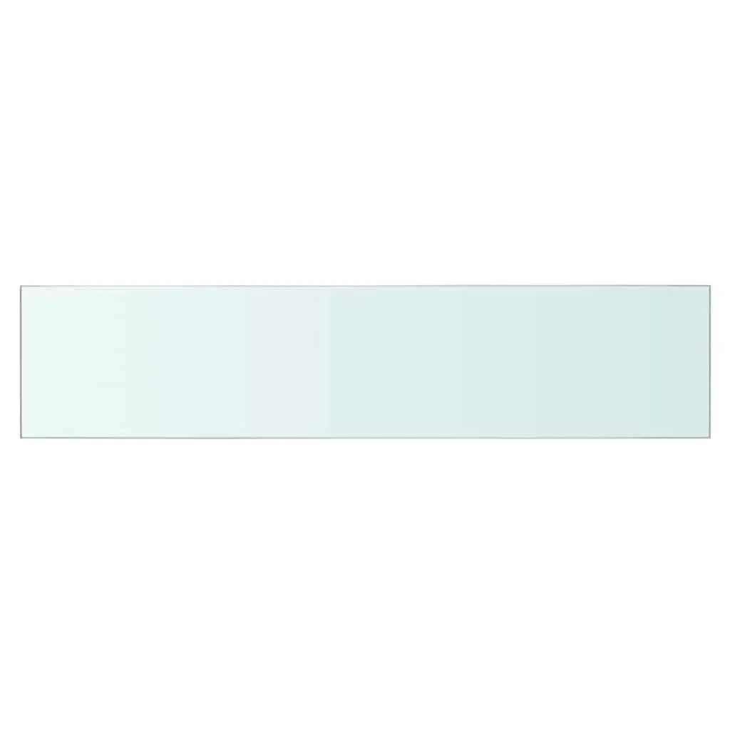 Glass Shelf Panel Display 60x12 cm Clear Transparent