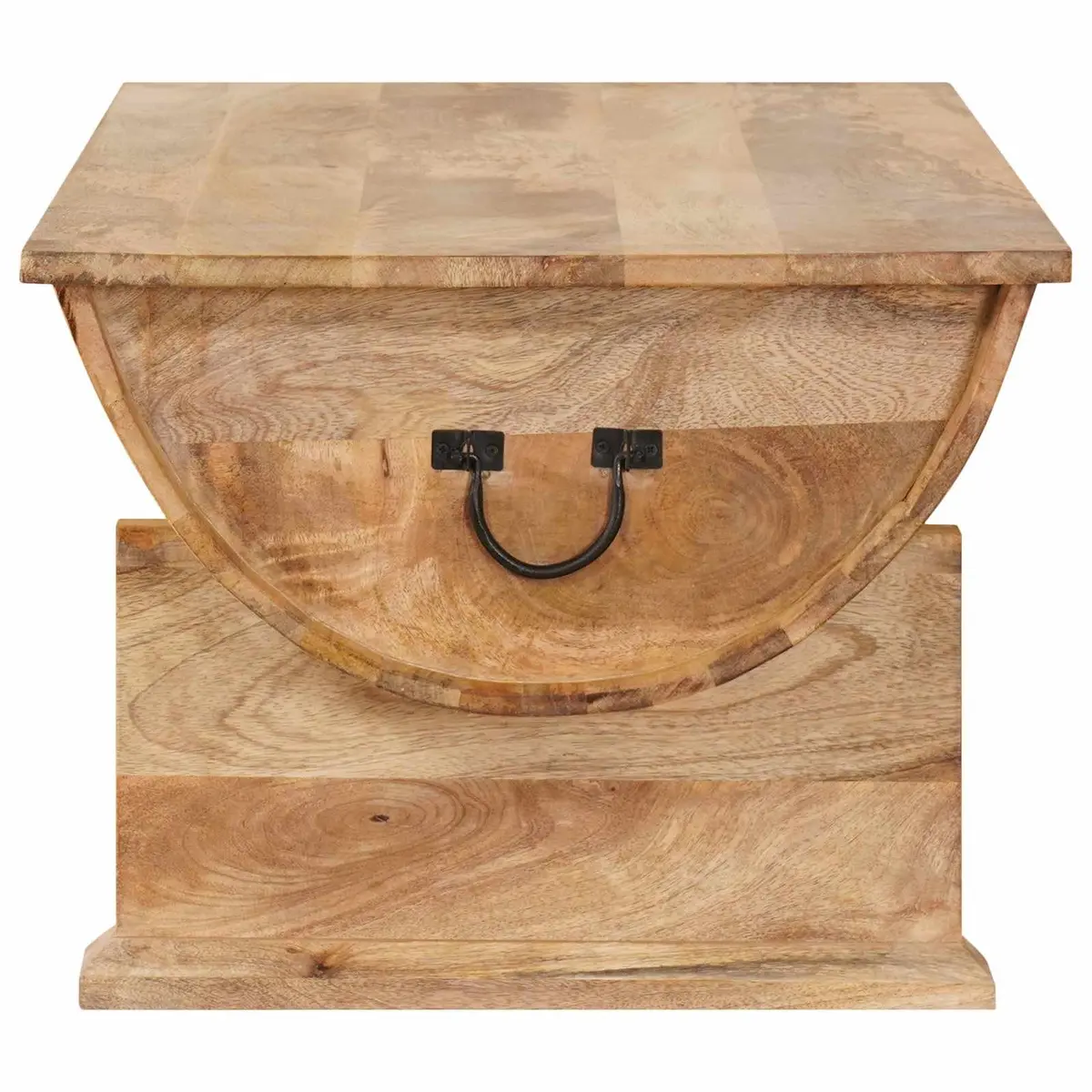 Handmade Mango Wood Coffee Table with Storage