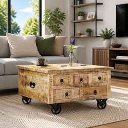 Quality Industrial Coffee Table: Unique and Practical