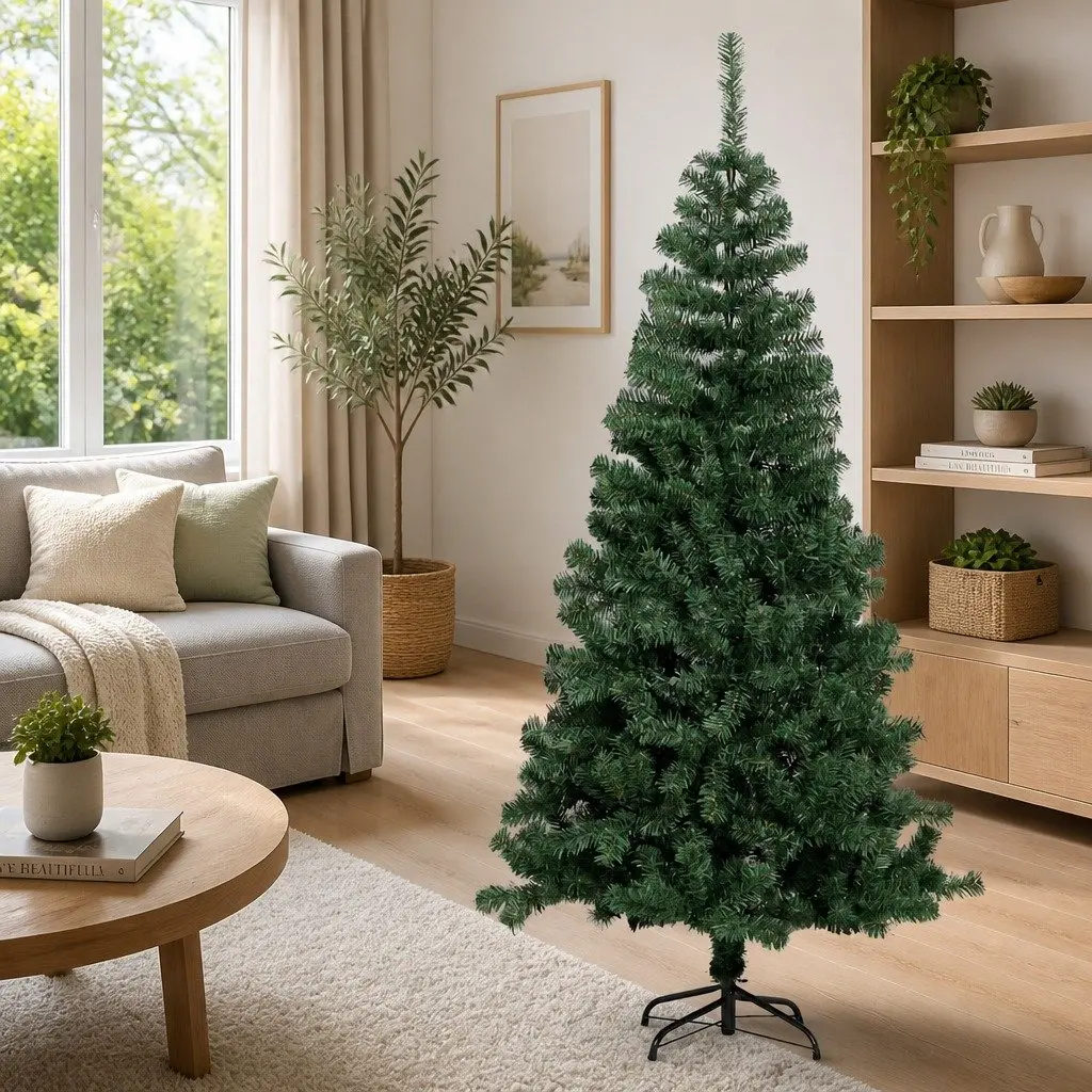 Artificial Christmas Tree 240cm Green Holiday Decor