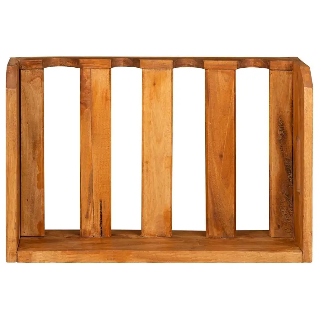 Wooden Wine Rack Set 4 Piece Storage Holder Stackable Display Brown
