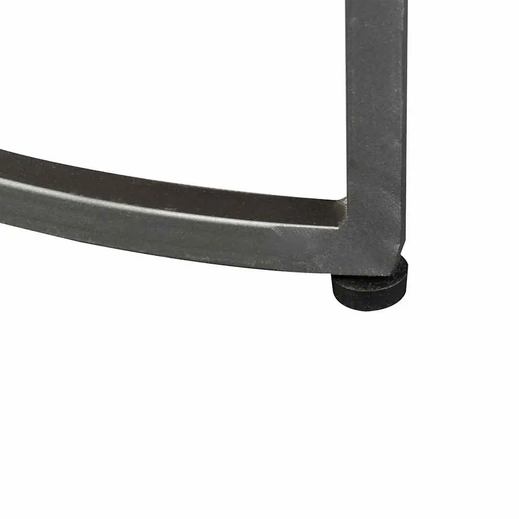2-Piece Side Table Set with Vintage Charm