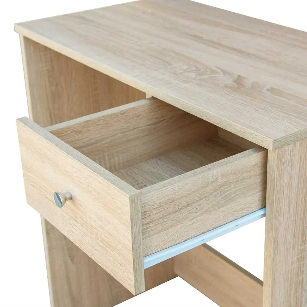 Dressing Table Bedroom Vanity Unit Engineered Wood Storage Drawer Shelving