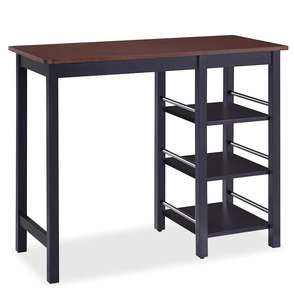 Black 3-Piece Bar Set