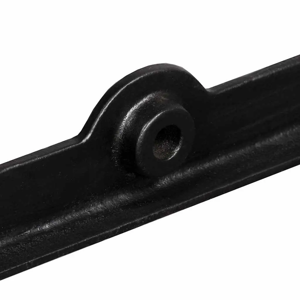 Cast Iron Y-Frame Table Legs Industrial Dining Table Support Base Black 2 pcs