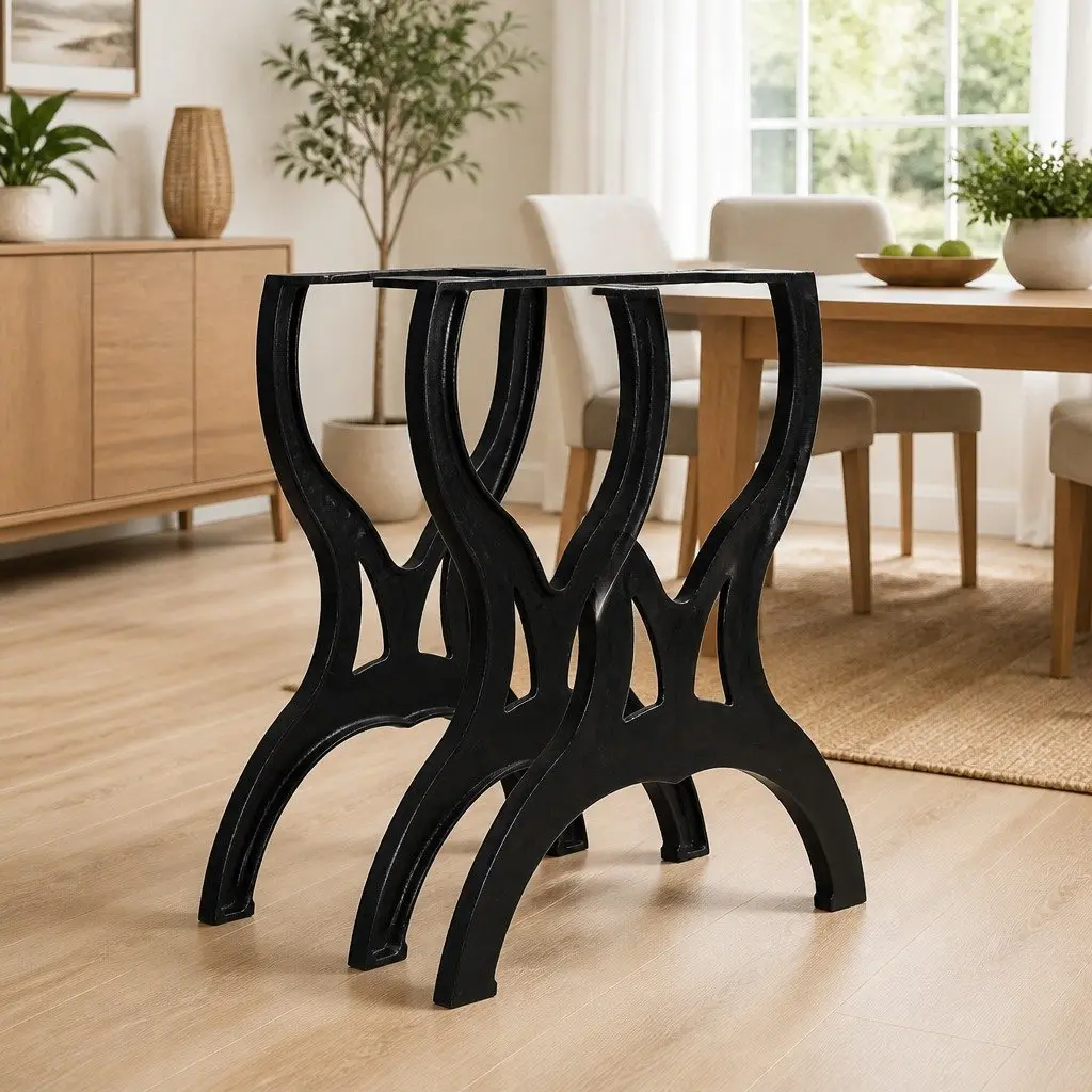 Cast Iron Table Legs for Long-Lasting Use