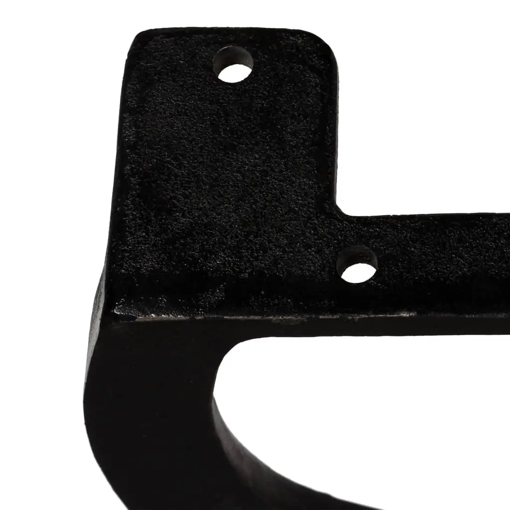 X-Frame Bench Legs Cast Iron Pair Industrial Style Table Support Furniture