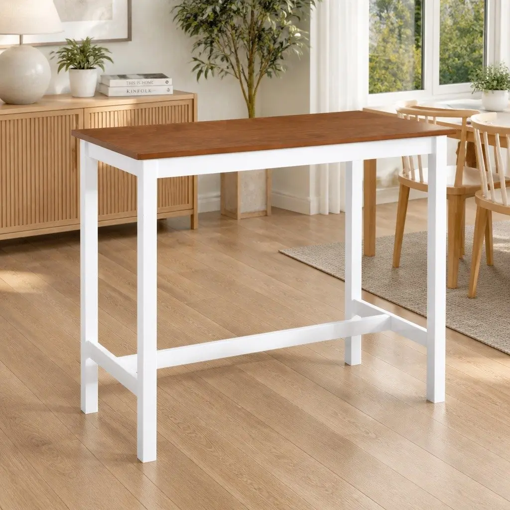 Bar Table with Solid Wood Construction