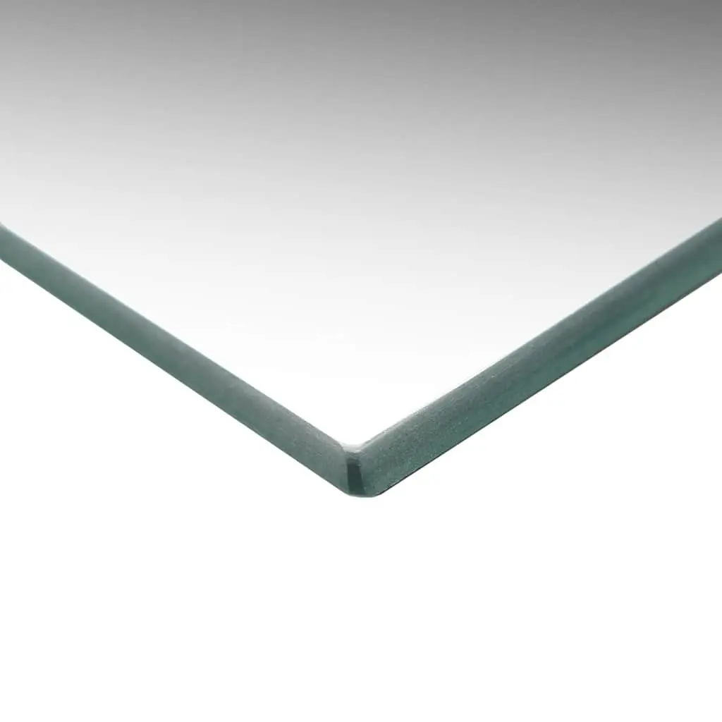 Square Wall Mirror 40x40 cm Glass Decor Silver for Bedroom Living Room Dressing Room