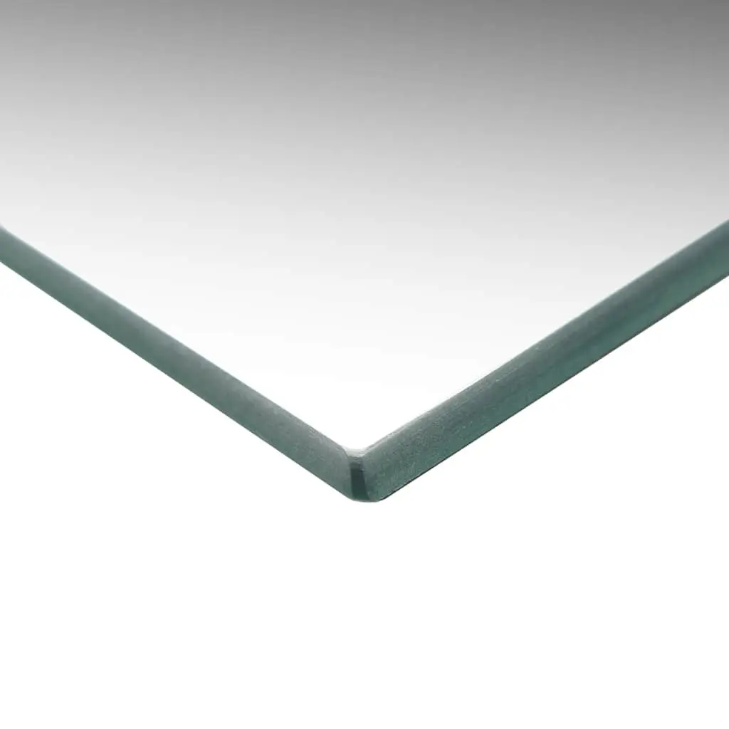 Wall Mirror Square 50x50 cm Silver for Bedroom Living Room Home Decor