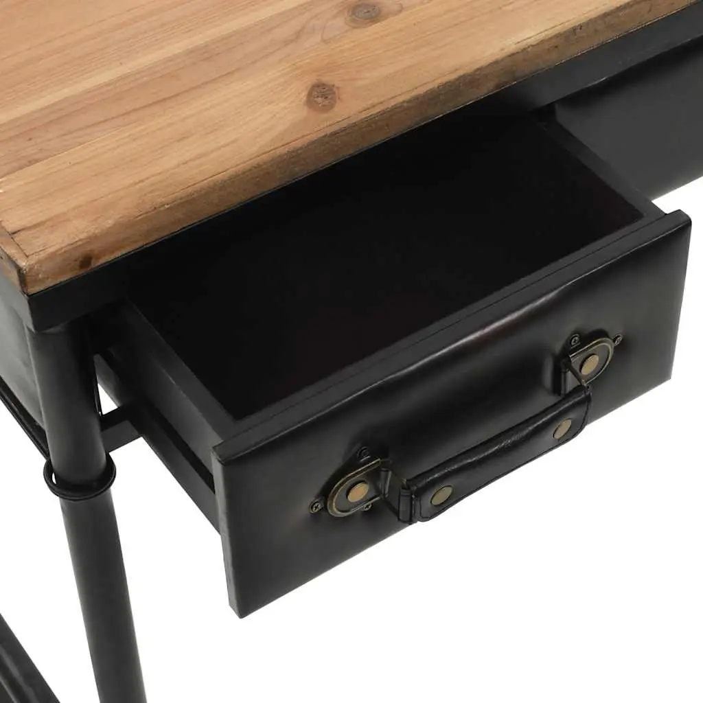 Vintage Console Table with Ample Storage