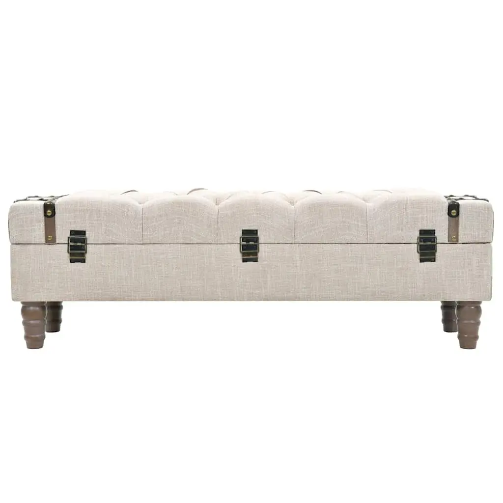Storage Bench with Vintage Charm