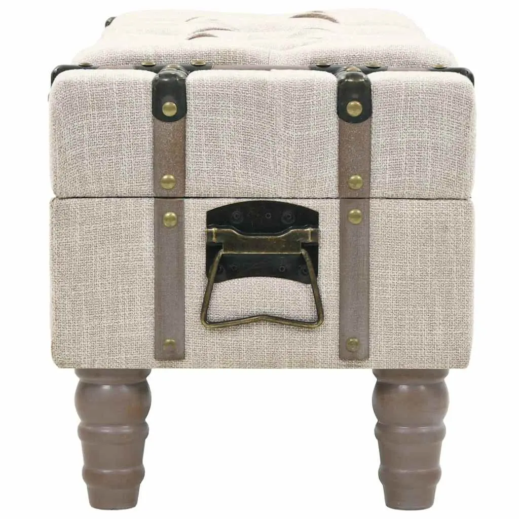 Storage Bench with Vintage Charm