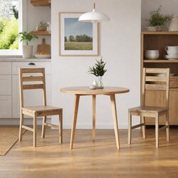 Value-Driven Acacia Wood Dining Chairs - Set of 2