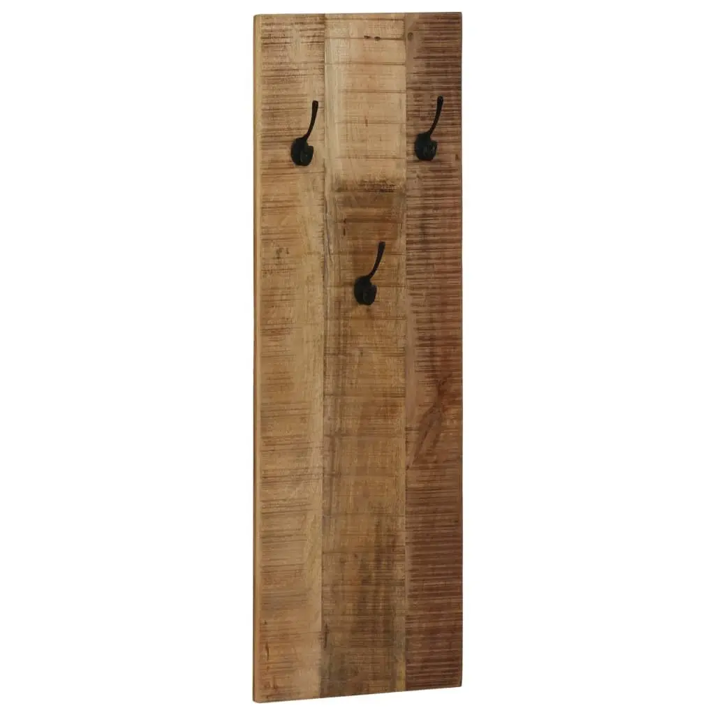 Solid Mango Wood Coat Rack Set of 2