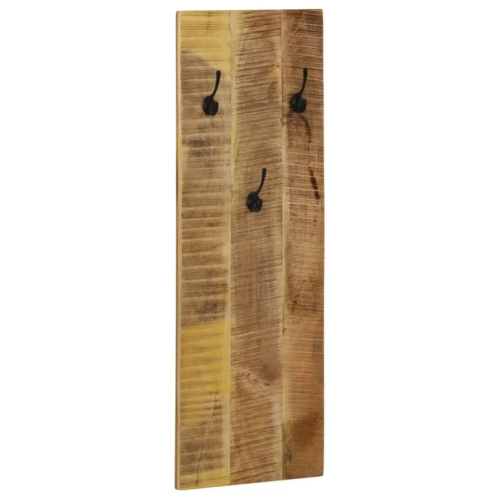 Solid Mango Wood Coat Rack Set of 2