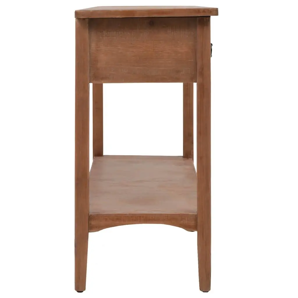 Solid Fir Wood Console Table