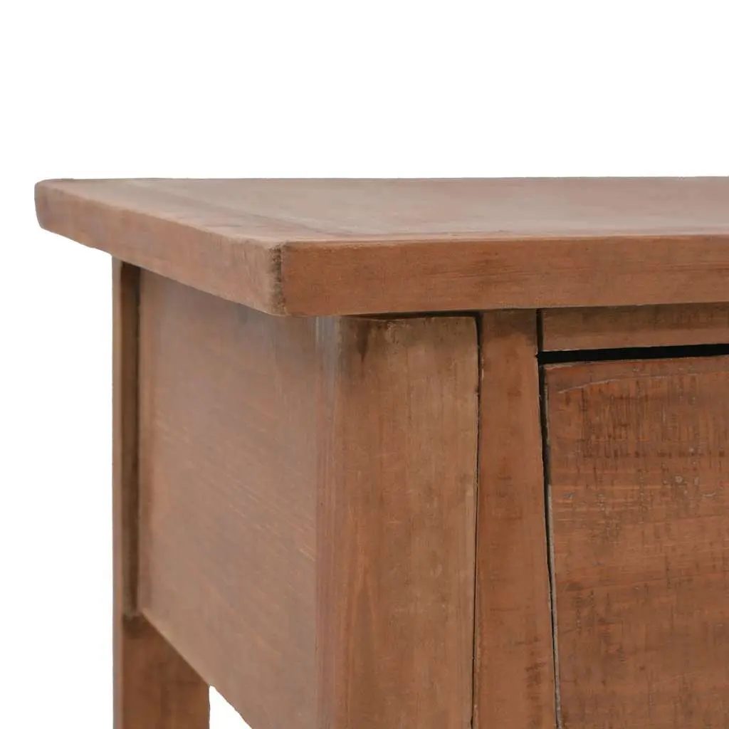 Solid Fir Wood Console Table