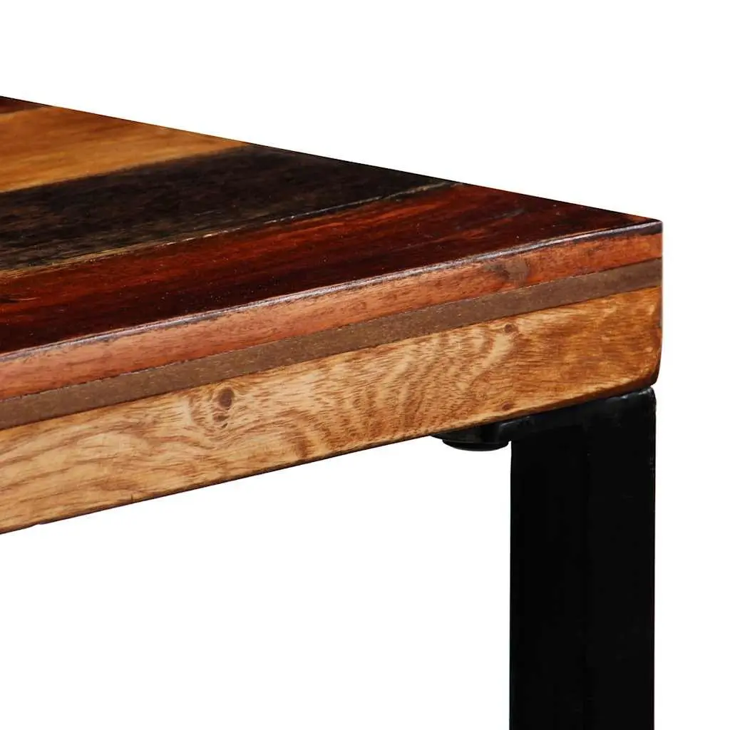 Bar Table Industrial Style Solid Reclaimed Wood Kitchen Dining Room Furniture