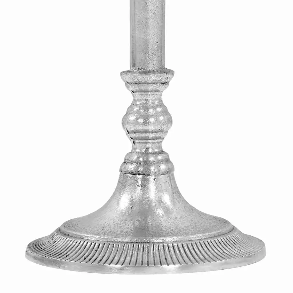 Champagne Cooler Silver Aluminium Beverage Chiller 39 x 29 x 71 cm
