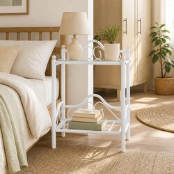 Durable Bedside Table with Elegant Design