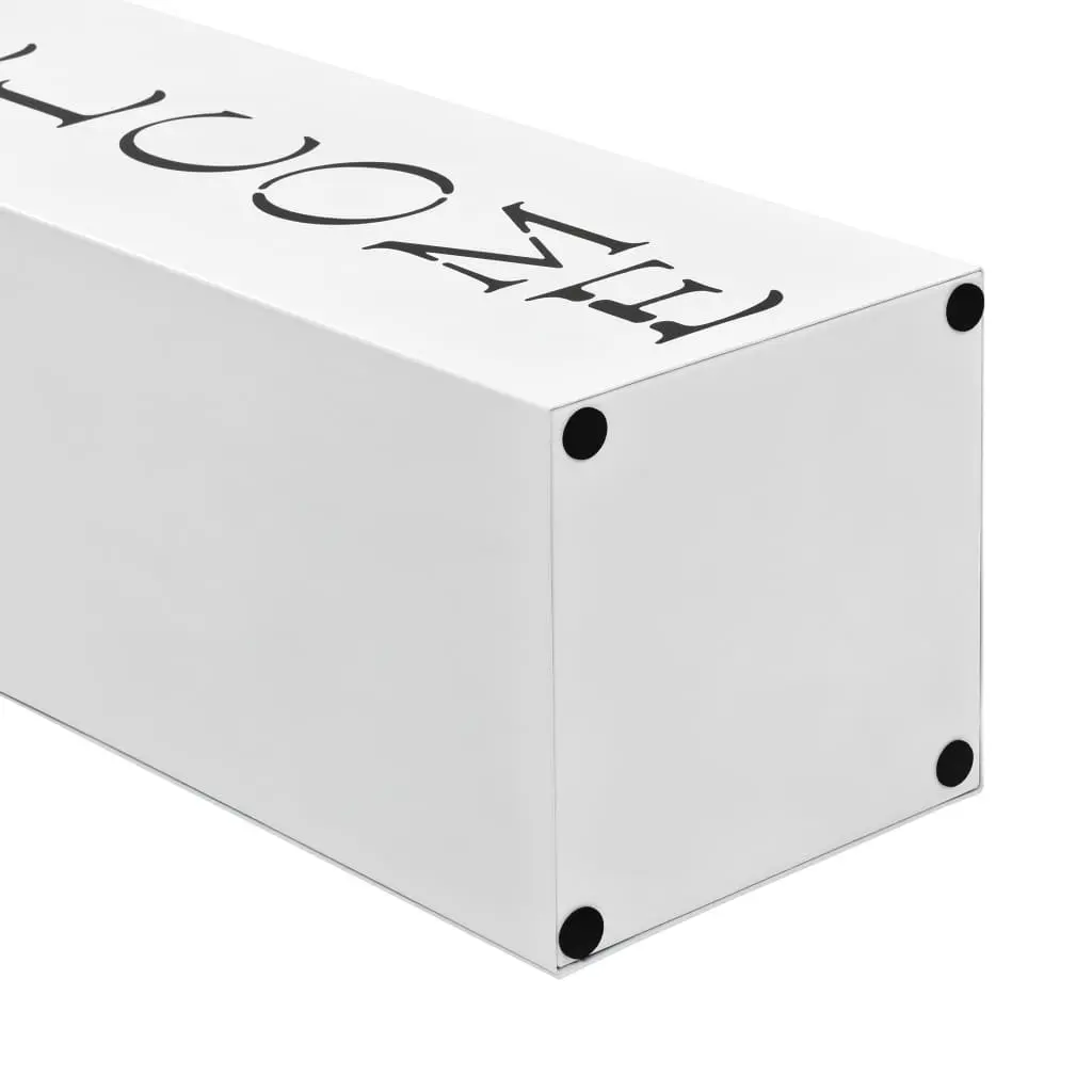 Umbrella Stand Steel White Modern Entrance Hall Storage Rack