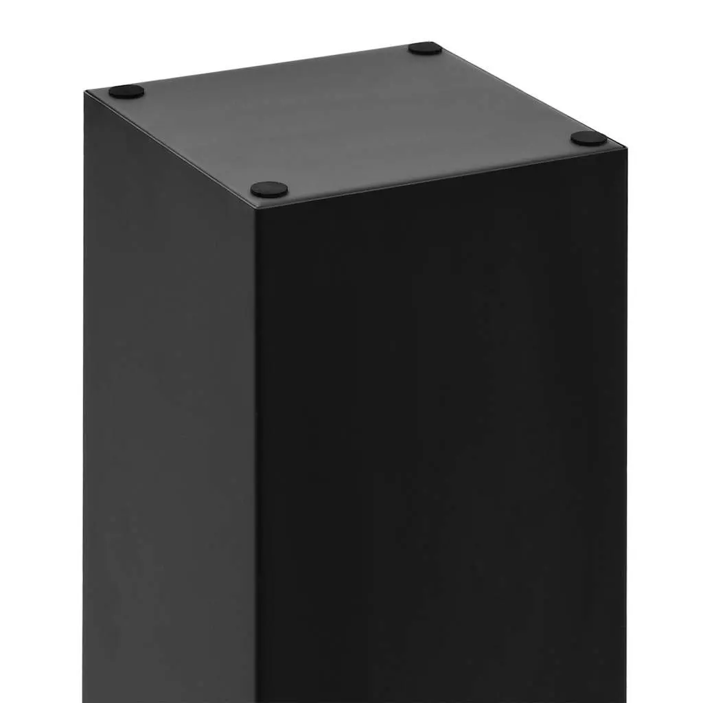 Umbrella Stand Black Steel Holder for Walking Sticks and Poles with Removable Drip Tray