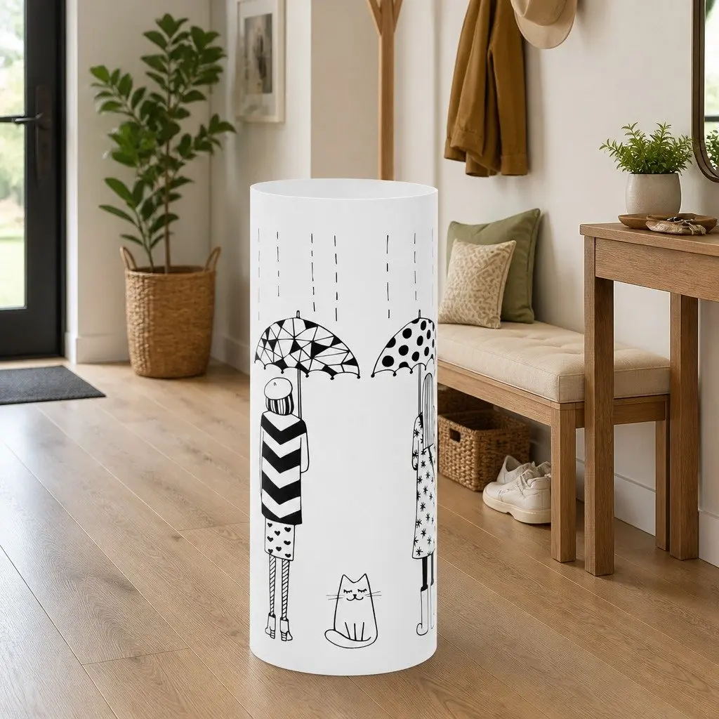 Umbrella Stand with Drip Tray for Easy Use