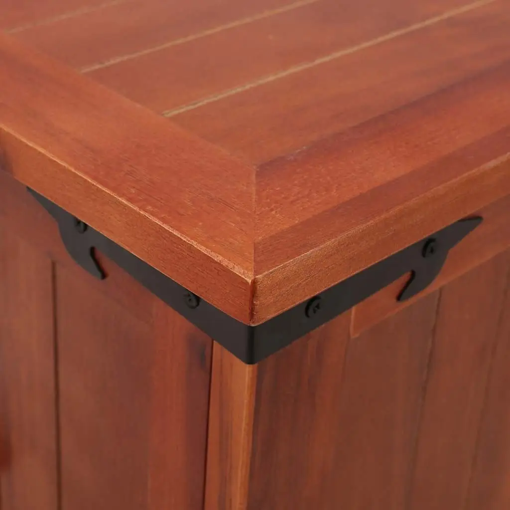 Storage Chest Solid Acacia Wood Brown 79x34x32cm Living Room Bedroom Furniture