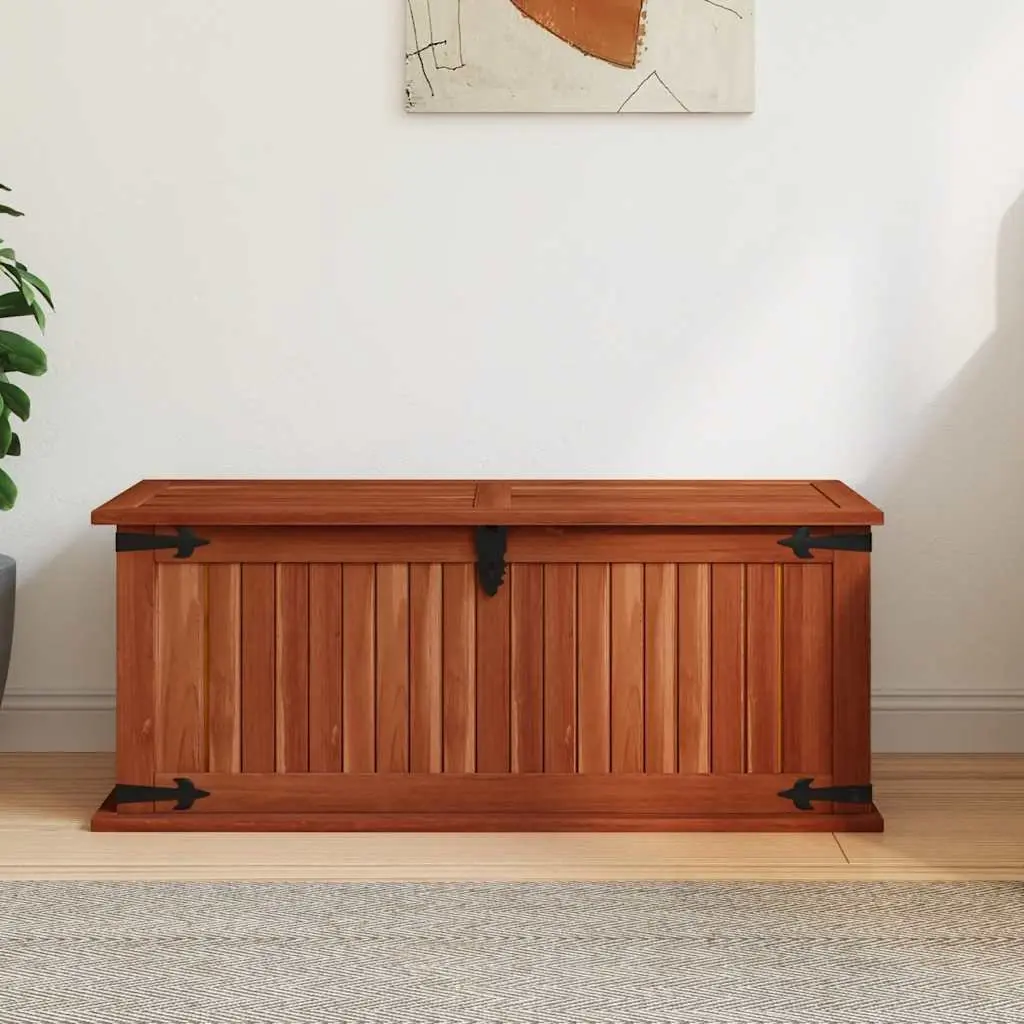 Storage Chest Solid Acacia Wood Brown 79x34x32cm Living Room Bedroom Furniture